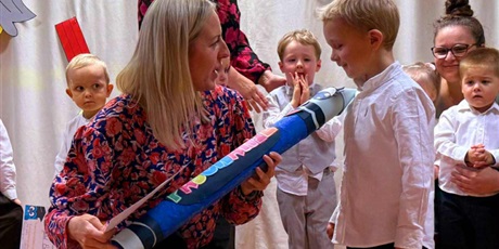 Powiększ grafikę: PASOWANIE NA PRZEDSZKOLAKA